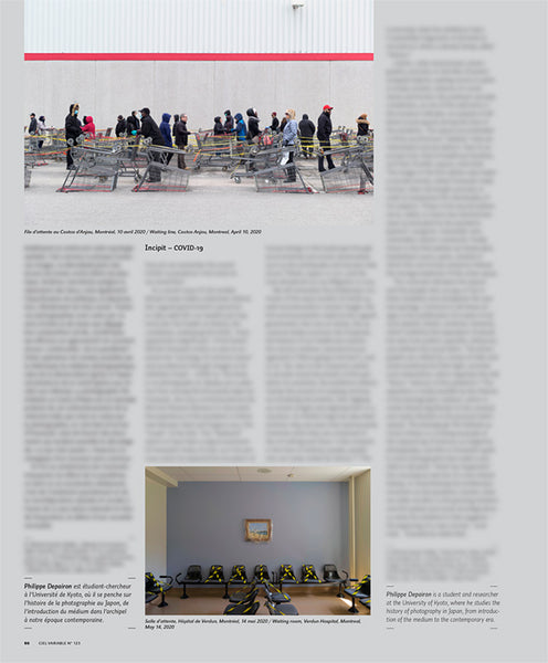 CV123 - Michel Huneault, Incipit – COVID-19 - Philippe Depairon