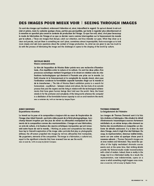 CV124 - Éditorial + Introduction