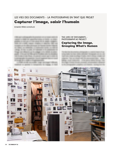 CV124 - La vie des documents – La photographie en tant que projet : Capturer l’image, saisir l’humain — Edward Pérez-González