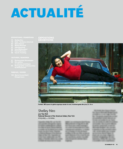 CV125 - Shelley Niro : 500 Year Itch — Sophie Guignard