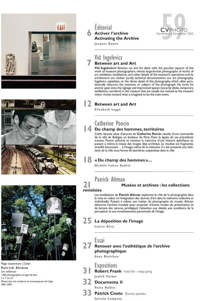 CIEL VARIABLE 59 - ARCHIVES