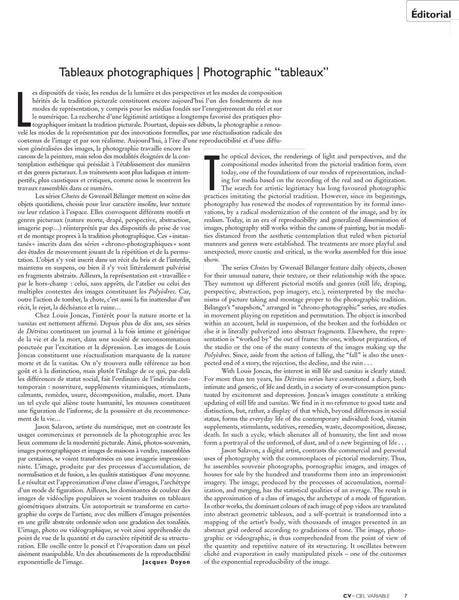 CIEL VARIABLE 64 – TABLEAUX