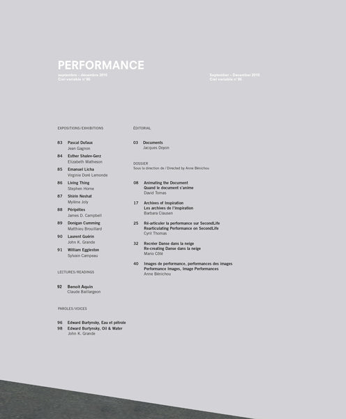 CV86 - Éditorial + Introduction