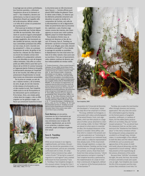 CV117 - Sara A. Tremblay, Tout t’empêche — Paule Mackrous