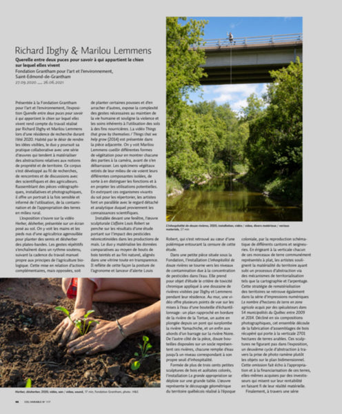 CV117 - Richard Ibghy & Marilou Lemmens, Querelle entre deux puces pour savoir à qui appartient le chien sur lequel elles vivent — Noémie Fortin