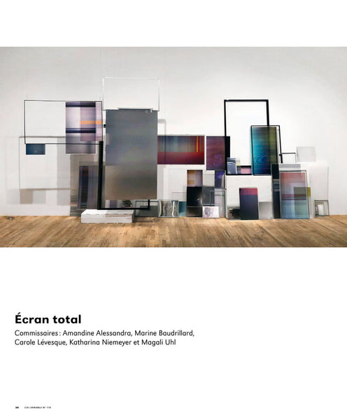 CV118 - Amandine Alessandra, Marine Baudrillard, Carole Lévesque, Katharina Niemeyer et Magali Uhl, Écran total — Edward Pérez-González