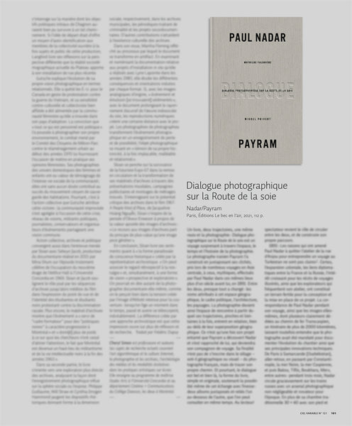 CV121 - Dialogue photographique sur la Route de la soie —  Claudia Polledri