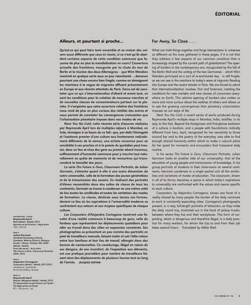 CV102 - Éditorial + Introduction