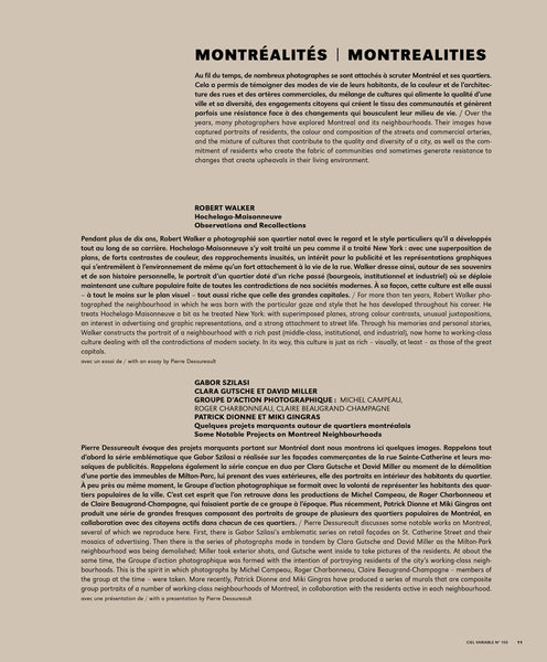 CV105 - Éditorial + Introduction