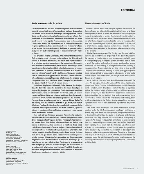 CV107 - Éditorial + Introduction