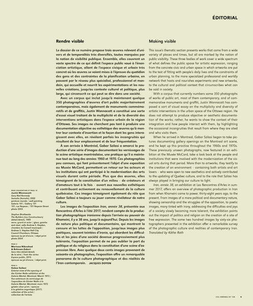 CV108 - Éditorial + Introduction