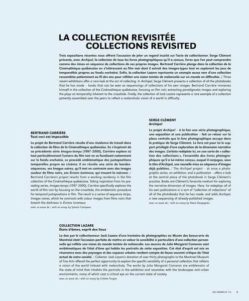 CV112 - Éditorial + Introduction