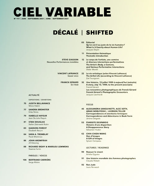 CIEL VARIABLE 117 - DÉCALÉ