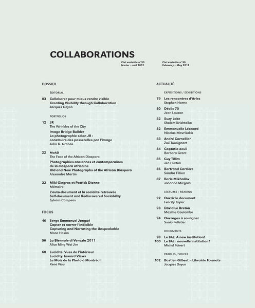 CIEL VARIABLE 90 - COLLABORATIONS