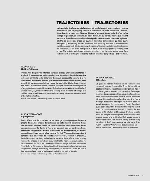 CIEL VARIABLE 126 - TRAJECTORIES