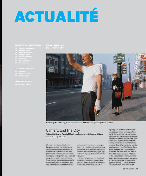 CV132 - Regards sur la ville – Stéphanie Yvette Hornstein