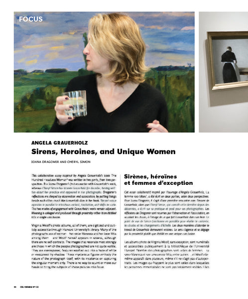 CV132 - Angela Grauerholz – Ioana Dragomir et Cheryl Simon
