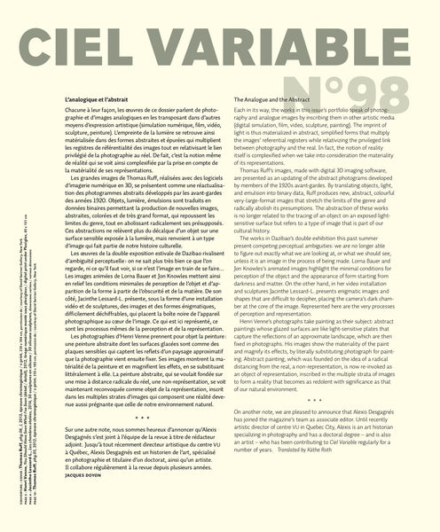 CV98 - Editorial + Introduction
