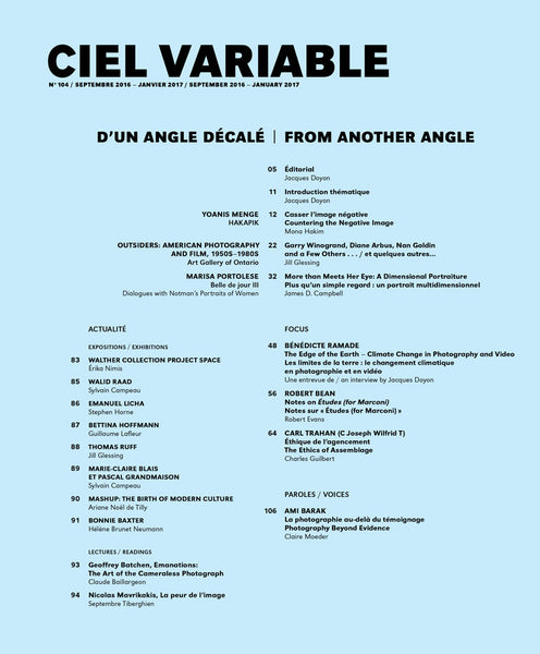 CIEL VARIABLE 104 - FROM ANOTHER ANGLE